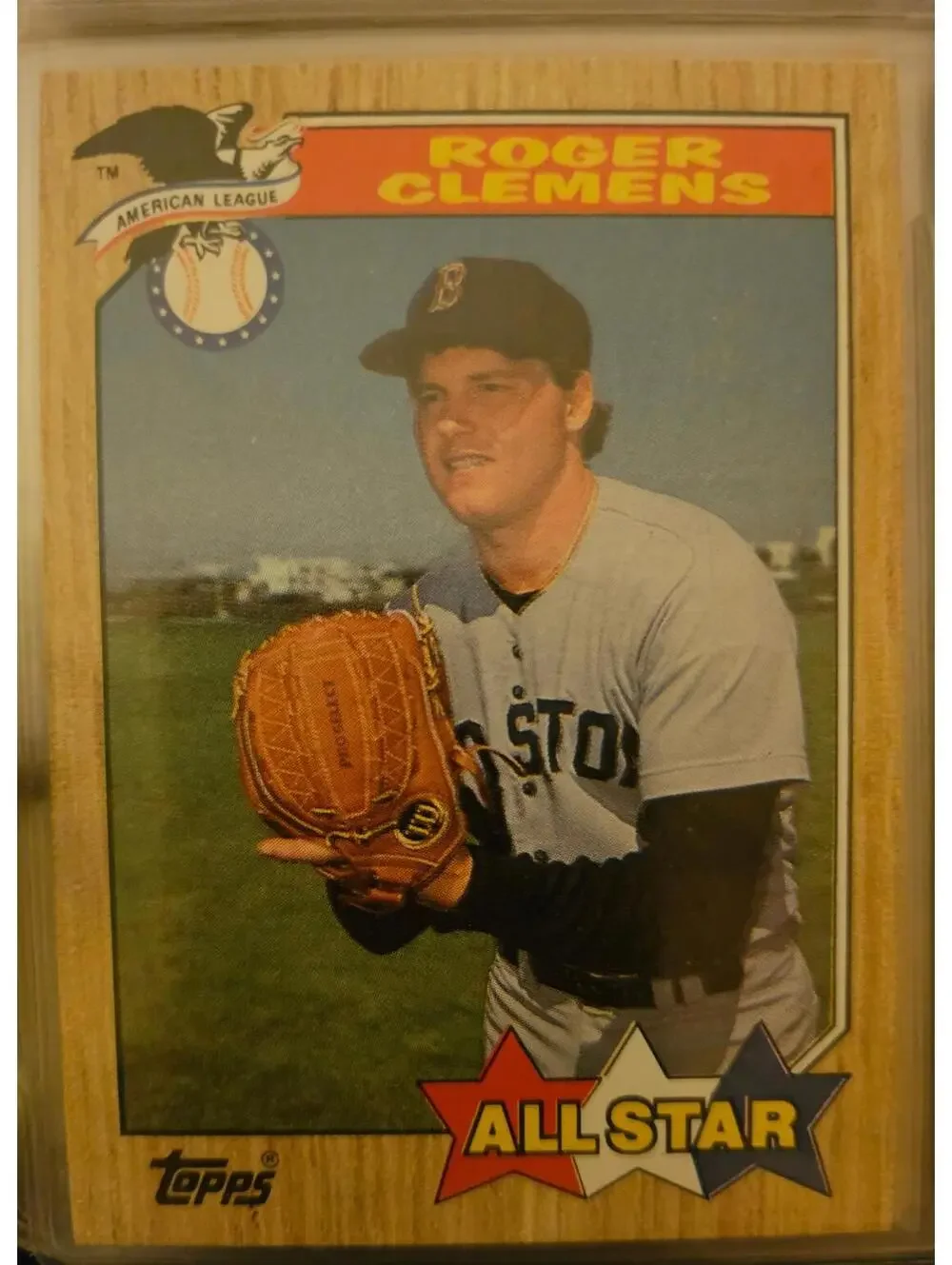 Roger Clemens - 1987 Topps All-Star #614 - Red Sox - RAW Mint